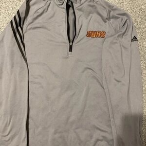 Adidas Gray Pullover with Black Logo